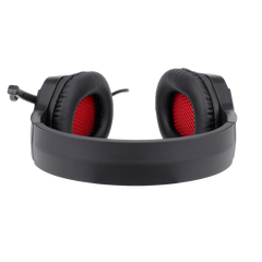 Redragon - Themis Auricular Gaming Red Backlight 3.5mm Micrófono Negro