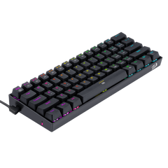 Redragon - Dragonborn Teclado Mecánico Gaming Switch Rojo Rgb Negro - Layout Usa