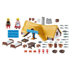 Playmobil asterix: la cabaa de ordenalfabetix