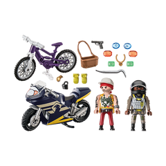 Playmobil starter pack fuerzas especiales y ladrón