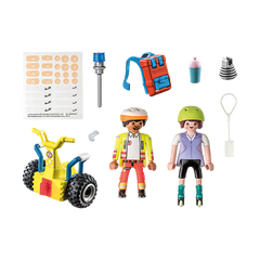Playmobil starter pack rescate con balance racer