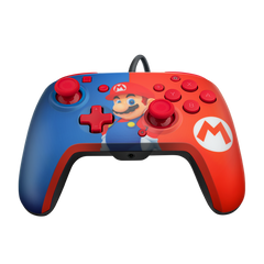 Accesorio Pdp Power Pose Super Mario Bros Wired Headset Lvl40 +controller ( Switch 2 / Lite / Oled )