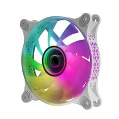 Ventilador Auxiliar A-rgb 120mm Mf-3d Blanco Mars Gaming
