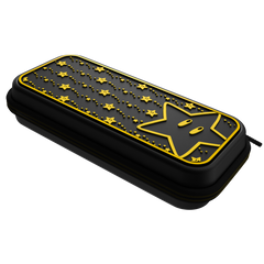 Funda Pdp Travel Case Plus Glow Super Mario Stars (glow In The Dark)