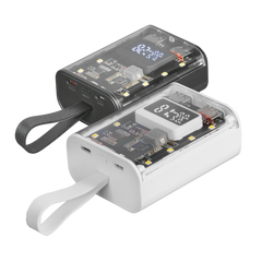 Power Bank Mpk-10k 10000mah 22.5w Blanco Mars Gaming