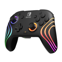 Mando Pdp Afterglow Wave Wireless Controller Black (negro)