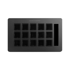 Plataforma De Control Delgada Msd-one Negro Mars Gaming