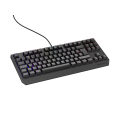 Teclado Gaming Genesis Thor230 Tkl Es Usb Retroiluminado Mecanico Negro