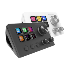 Plataforma De Control 6 Teclas + 3 Ruedas Msd-two Blanco Mars Gaming