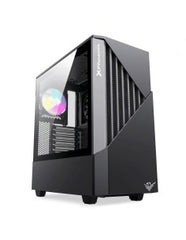 Caja Semitorre Atx Phoenix Glacier Black Cristal Gaming Pn: Phglacierb Ean: 8436583234075