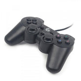 Mando PC Gaming Gembird / Dual Vibracion / Cable 1.8m / Negro / JPD-UDV-01