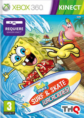 Bob Esponja Surf & Skate vacaciones! (kinect) Xbox 360
