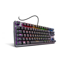 Teclado Gaming Krom Kernel Tkl Usb Retroiluminado Mecanico Negro