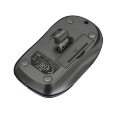 Ratón Trust Wireless Mouse Inu - Blue (azul) (sensor Optico De 1.000 Ppp Reales)