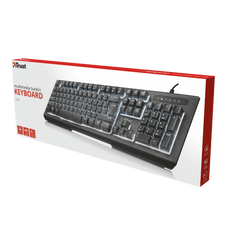 Teclado Trust Multimedia Backlit Keyboard Lito