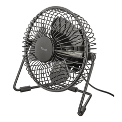 Ventilador Trust Victu Usb Desk Fan With Led Clock