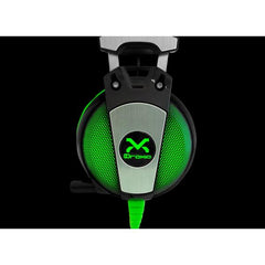 Auri + Mic 3.5mm 3go Gaming Hadlok Cascos Negro/verde Pn: Hadlok Ean: 8436531559052