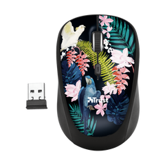 Ratón Trust Yvi Wireless Compact Mouse Parrot (sensor Optico De 800 - 1.600 Ppp Reales)