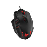 Redragon - Impact Ratón Gaming Rgb Negro