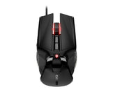 Raton Optico Gaming Jm-9620 Negro Cherry