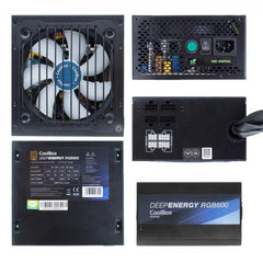 Fuente 600w/40a 80+ Bronze Gaming Rgb Semi-modular Pn: Dg-pws600-mrbz Ean: 8436556148804