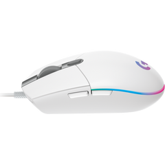 Mouse raton logitech g102 lightsync blanco gaming 8.000 dpi 6 botones