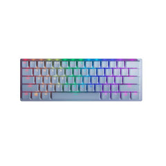 Teclado Mecánico Gaming Razer Huntsman Mini Blanco Clicky Optical Switch Morado