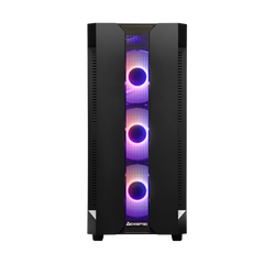 Caja Gaming Chieftec Hunter Gs -01b-op Rgb Negra Cristal Temp Pn: Gs-01b-op Ean: 0753263077226