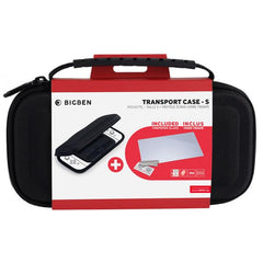 Accesorio Bigben Transport Case-s Black (negro) Funda + Cristal Templado (lite)