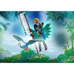Playmobil knight fairy con animal del alma