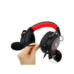 Redragon - Zeus Auricular Gaming Virtual 7.1 Usb Micrófono Negro