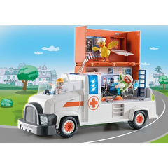 Playmobil Duck On Call Camion Ambulancia