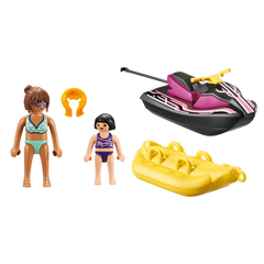 Playmobil starter pack moto de agua con bote banana