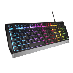 Teclado Gaming Genesis Rhod 300 Portugues Usb Retroiluminado Negro