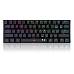 Redragon - Dragonborn Teclado Mecánico Gaming Switch Marrón Rgb Negro - Layout Usa