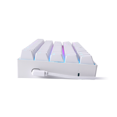 Redragon - Dragonborn Teclado Mecánico Gaming Switch Marron Rgb Blanco