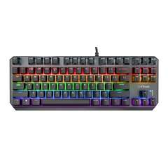 Teclado Gaming Mecanico Rgb TKL Trust GXT 834 Callaz / 20 modos Led / 24407