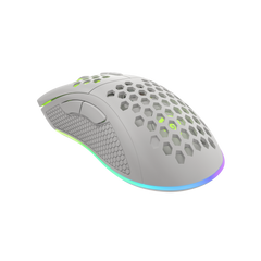 Raton Gaming Genesis Krypton 555 Rgb Sensor Pmw3333 8000 Dpi Blanco