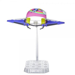 Figura hasbro fortnite victory royale glider vehiculo llamacorn express