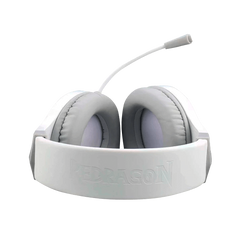 Redragon - Hylas Auricular Gaming Rgb 3.5mm Micrófono Blanco