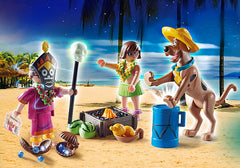 Playmobil scooby - doo! aventura con witch doctor