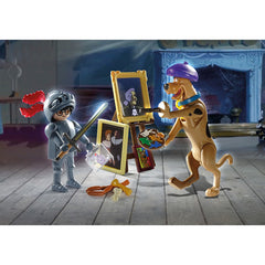 Playmobil scooby - doo! aventura con black knight