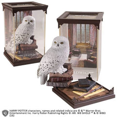 Figura the noble collection harry potter criaturas magicas hedwig
