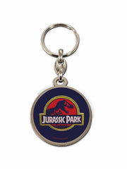 Llavero Redondo Logo Pelicula Jurassic Park