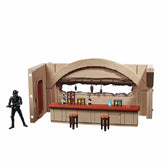 Set nevarro cantina + figura hasbro 9 -5 cm death trooper the mandalorian star wars vintage f39025