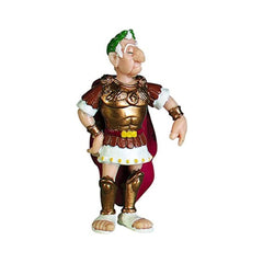 Figura plastoy asterix & obelix emperador cesar pvc 9 cm