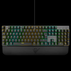 Teclado mecanico gaming phoenix mk1 elite full rgb configurable switches brown usb con reposamuecas