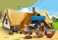 Playmobil asterix: la cabaa de ordenalfabetix