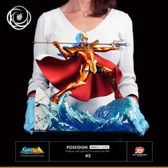 Figura tsume art saint seiya poseidon resina escala 1 - 6 ikigai