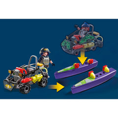 Playmobil Fuerzas Especiales Quad Multiterreno